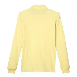 French Toast Toddler Boys Long Sleeve Boxy Fit Polo Shirt