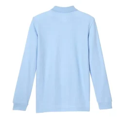 French Toast Toddler Boys Long Sleeve Boxy Fit Polo Shirt