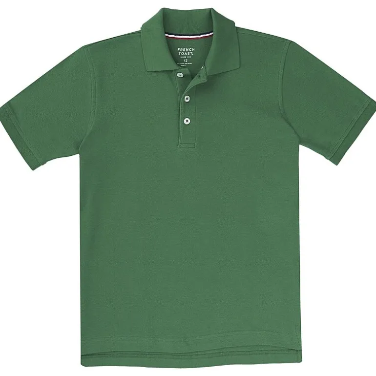 French Toast Toddler Boys Short Sleeve Boxy Fit Polo Shirt