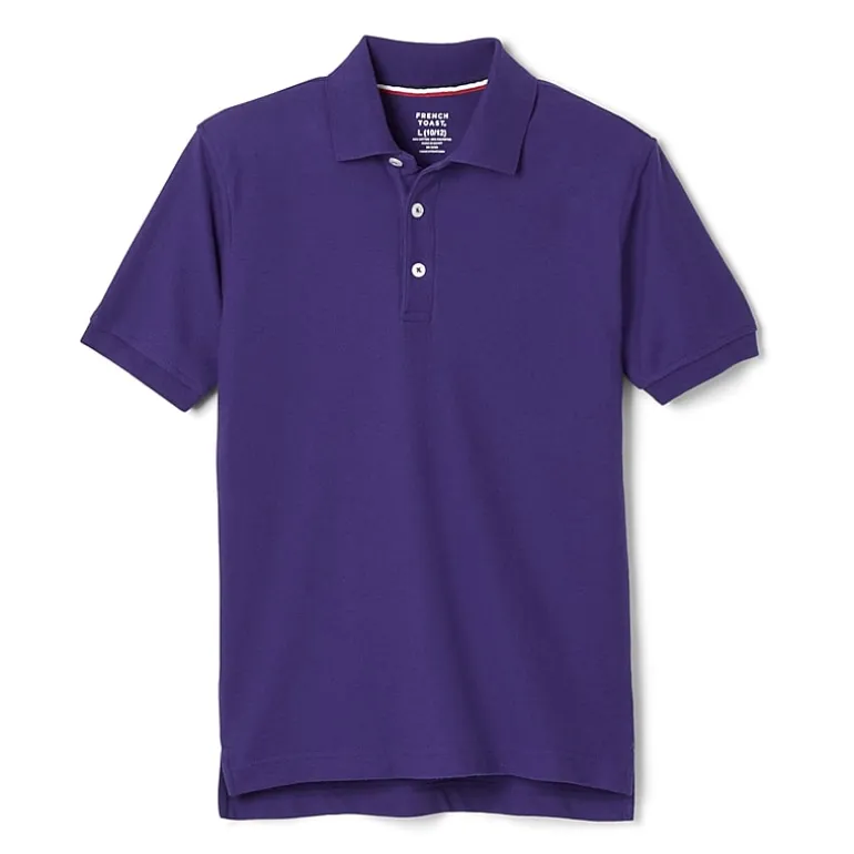 French Toast Toddler Boys Short Sleeve Boxy Fit Polo Shirt