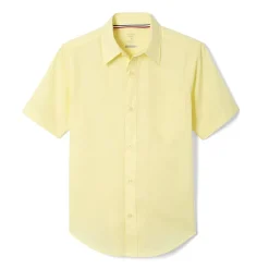 French Toast Toddler Boys Wrinkle Resistant Point Collar Short Sleeve Dress Shirt