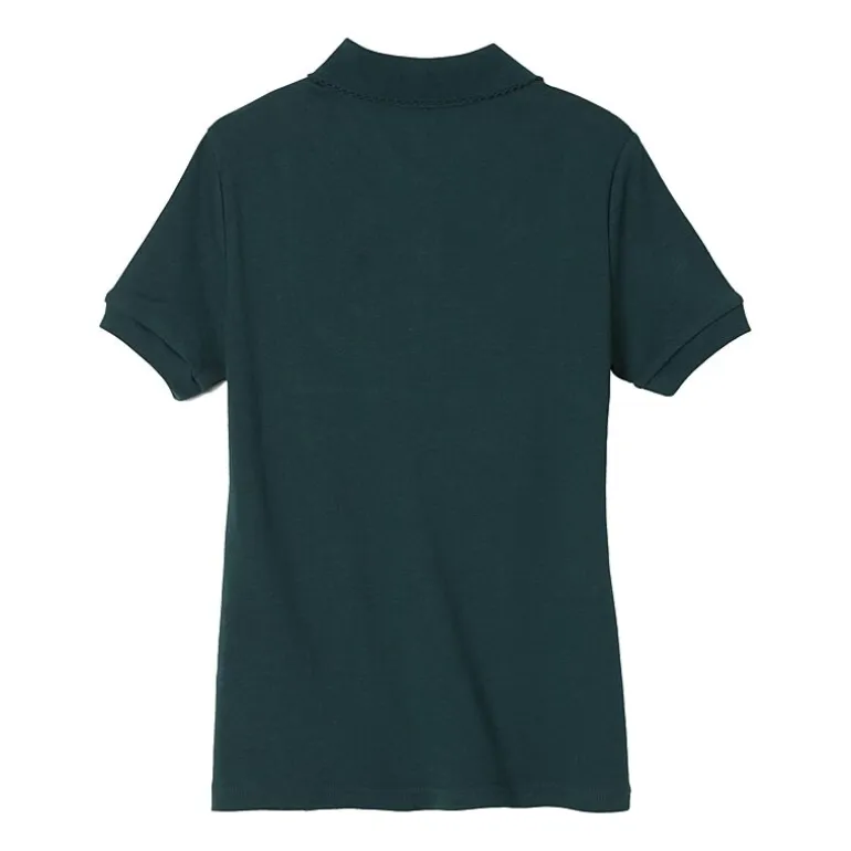 French Toast Toddler Girls Short Sleeve Regular Fit Polo Shirt