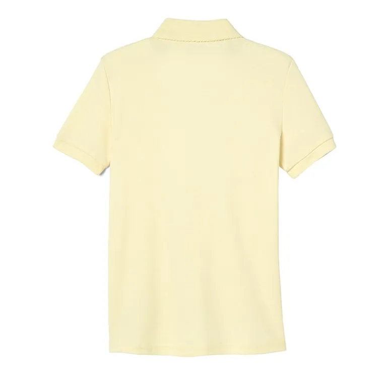 French Toast Toddler Girls Short Sleeve Regular Fit Polo Shirt