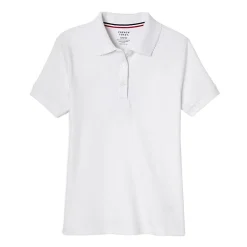 French Toast Toddler Girls Short Sleeve Regular Fit Polo Shirt
