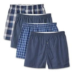 Fruit of the Loom Premium Cotton Mens 4 Pack Boxers Jc4p591