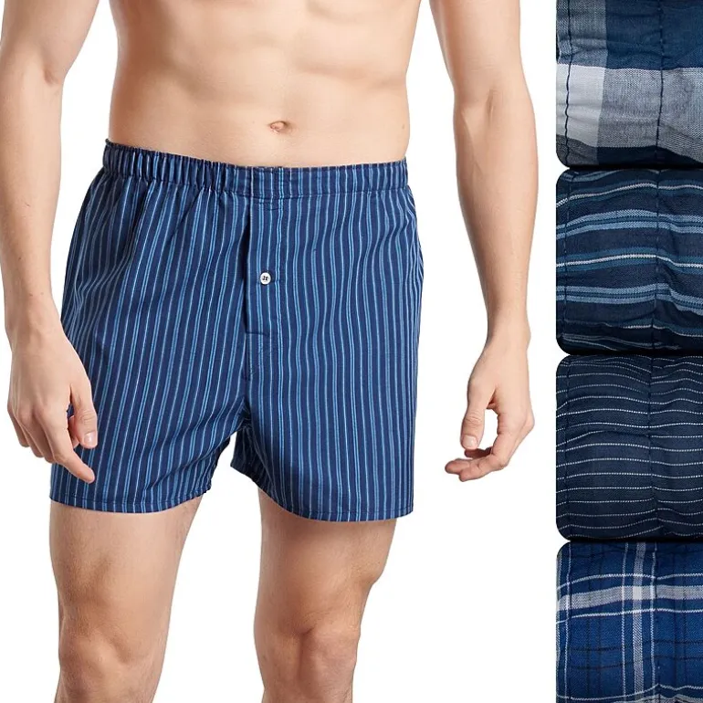 Fruit of the Loom Premium Cotton Mens 4 Pack Boxers Jc4p591