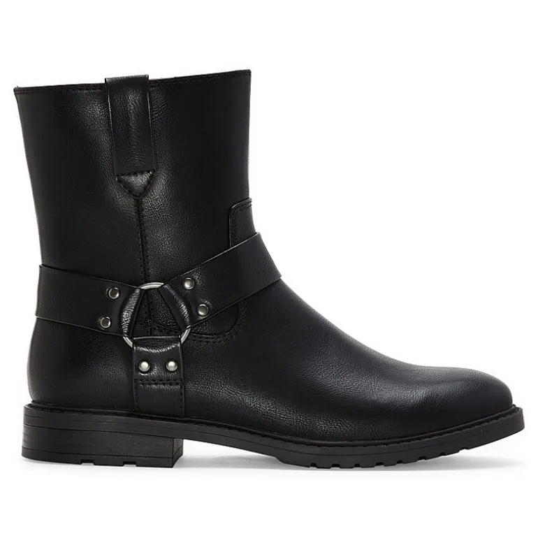 Frye and Co. Mens Orson Flat Heel Motorcycle Boots