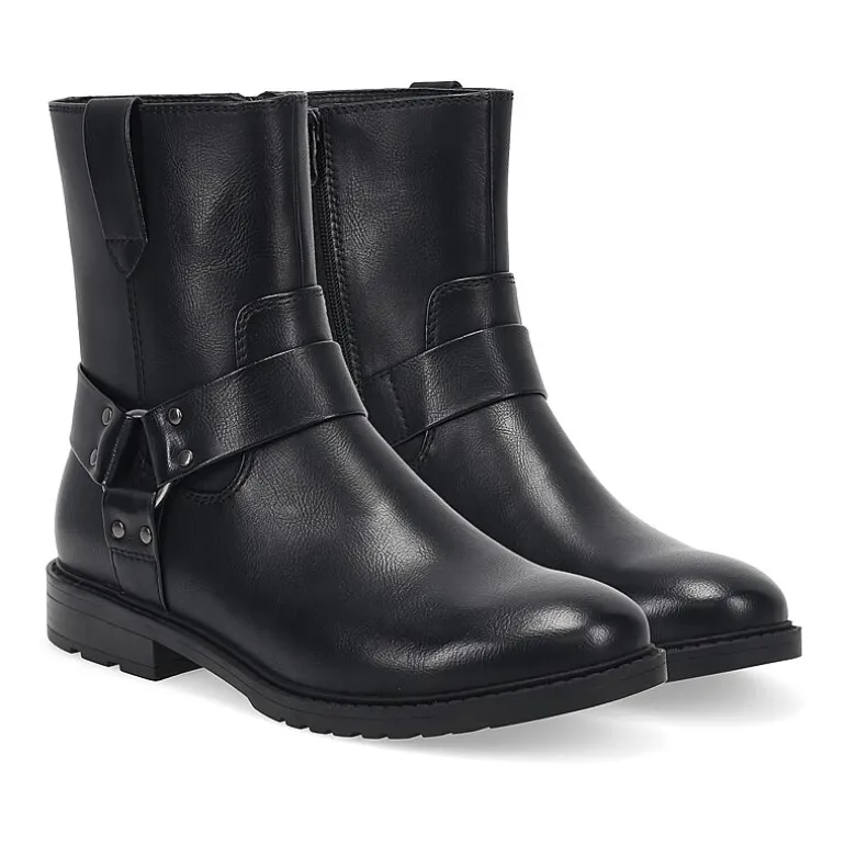 Frye and Co. Mens Orson Flat Heel Motorcycle Boots