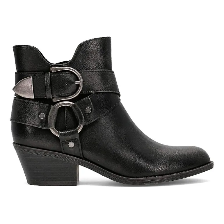 Frye and Co. Womens Bellame Stacked Heel Booties