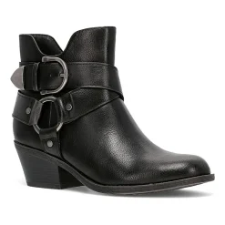 Frye and Co. Womens Bellame Stacked Heel Booties