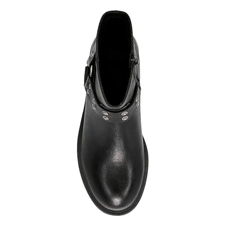 Frye and Co. Womens Conley Stacked Heel Booties