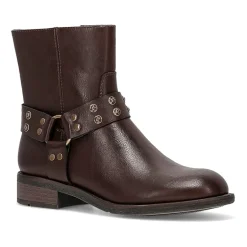 Frye and Co. Womens Conley Stacked Heel Booties