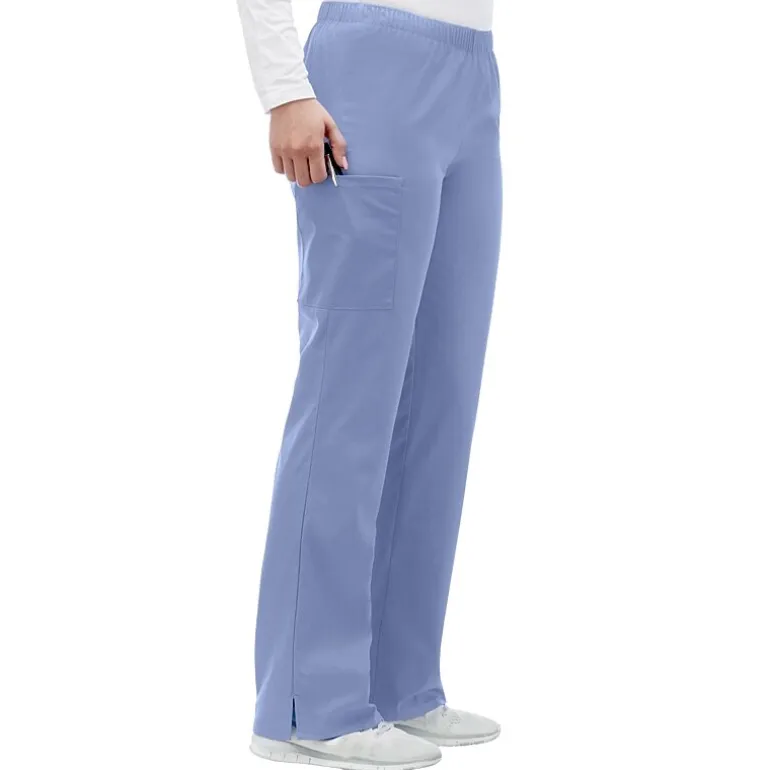 Fundamentals By White Swan 14720 Cargo Womens Petite Scrub Pant