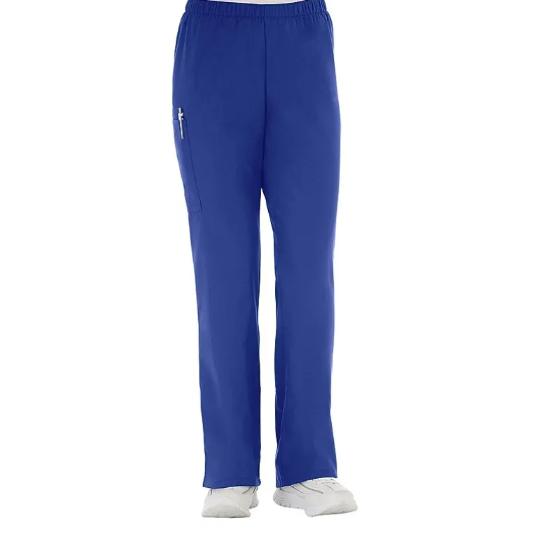 Fundamentals By White Swan 14720 Cargo Womens Petite Scrub Pant