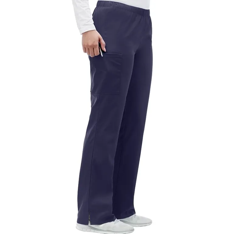 Fundamentals By White Swan 14720 Cargo Womens Petite Scrub Pant