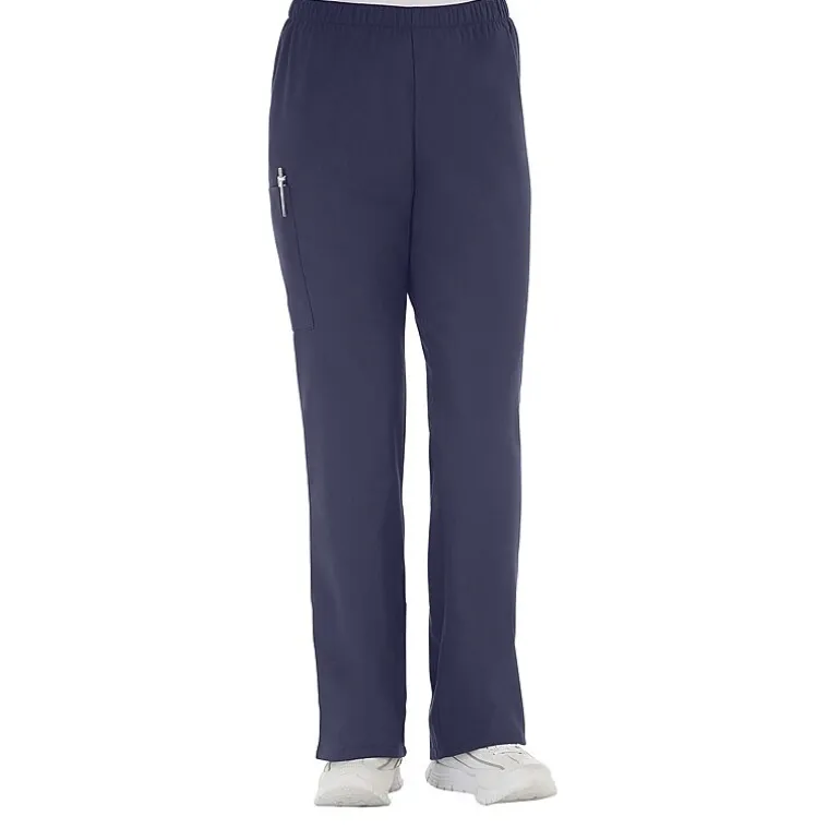 Fundamentals By White Swan 14720 Cargo Womens Petite Scrub Pant