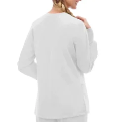 Fundamentals By White Swan 14740 Warm-Up Womens Scrub Jackets