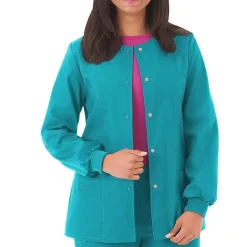 Fundamentals By White Swan 14740 Warm-Up Womens Scrub Jackets