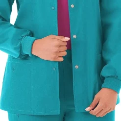 Fundamentals By White Swan 14740 Warm-Up Womens Scrub Jackets