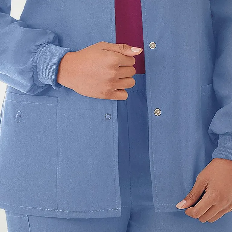 Fundamentals By White Swan 14740 Warm-Up Womens Scrub Jackets
