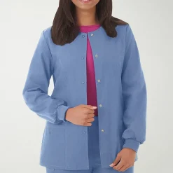 Fundamentals By White Swan 14740 Warm-Up Womens Scrub Jackets