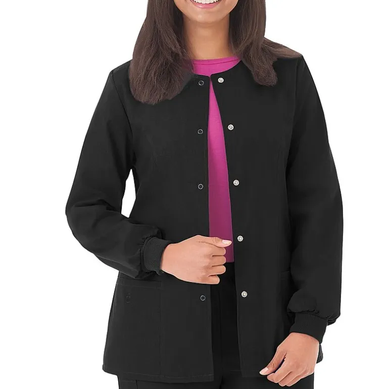 Fundamentals By White Swan 14740 Warm-Up Womens Scrub Jackets