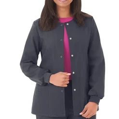 Fundamentals By White Swan 14740 Warm-Up Womens Scrub Jackets