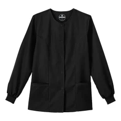 Fundamentals By White Swan 14740 Warm-Up Womens Plus Scrub Jackets