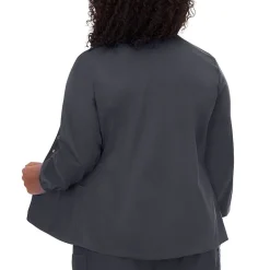 Fundamentals By White Swan 14740 Warm-Up Womens Plus Scrub Jackets
