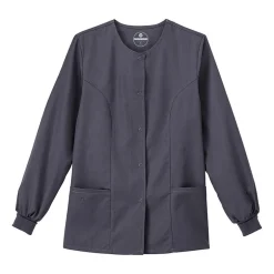 Fundamentals By White Swan 14740 Warm-Up Womens Plus Scrub Jackets