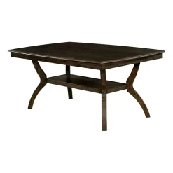 Furniture of America™ Burr Dining And Kitchen Collection Rectangular Wood-Top Dining Table