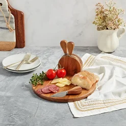 Gallery 5-pc. Wood Cheese Board Set