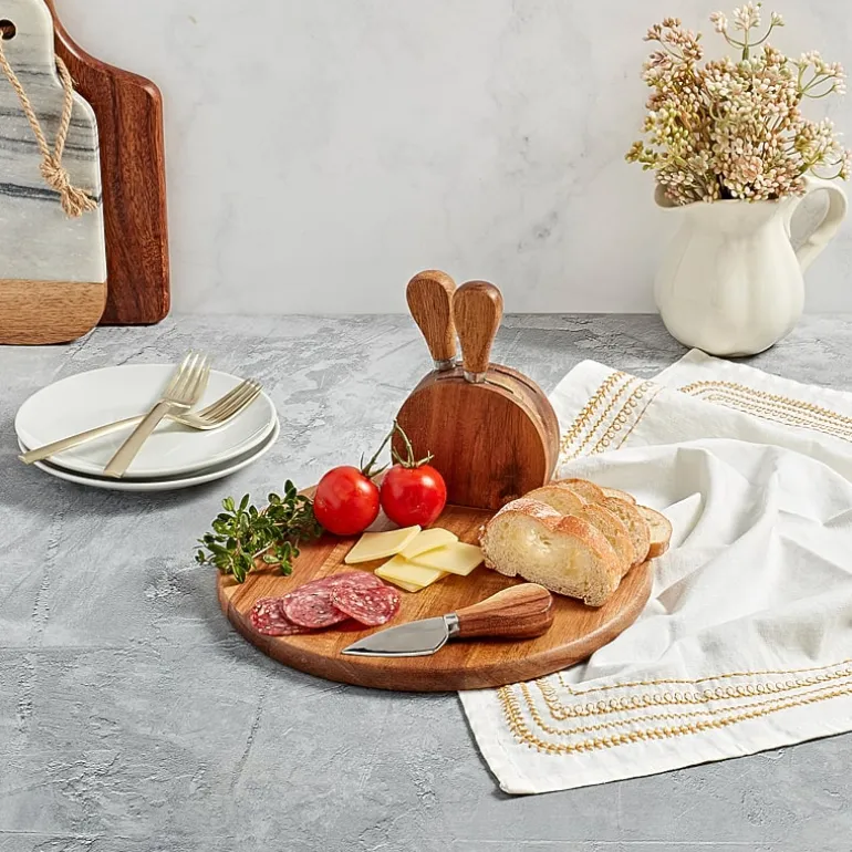 Gallery 5-pc. Wood Cheese Board Set