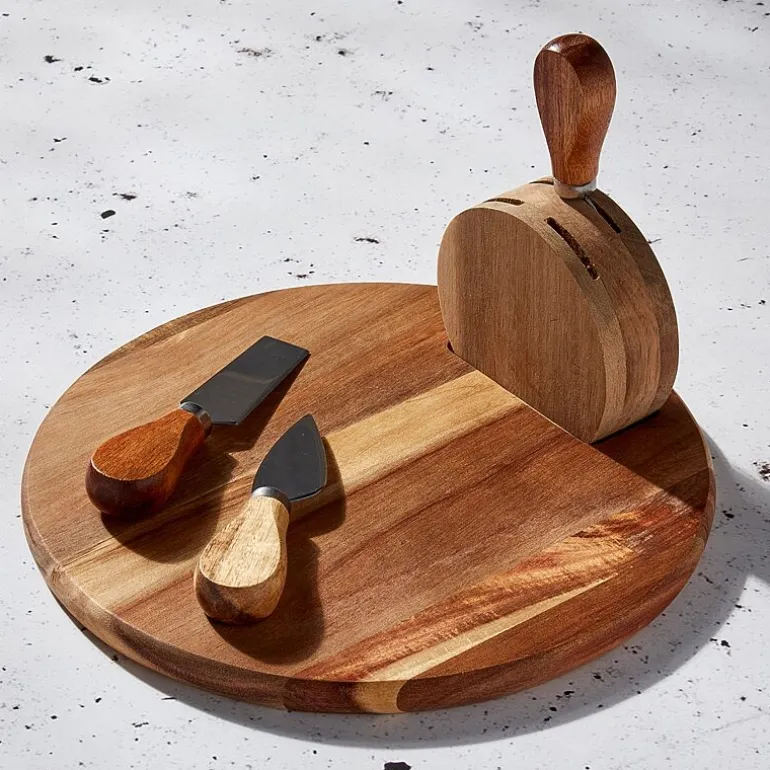 Gallery 5-pc. Wood Cheese Board Set