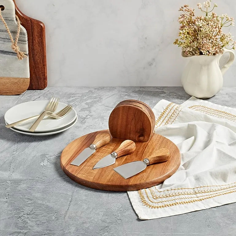 Gallery 5-pc. Wood Cheese Board Set