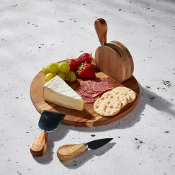 Gallery 5-pc. Wood Cheese Board Set