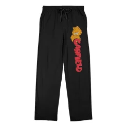 Garfield Mens Fleece 1 Pair Pajama Pants