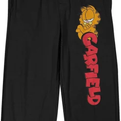 Garfield Mens Fleece 1 Pair Pajama Pants