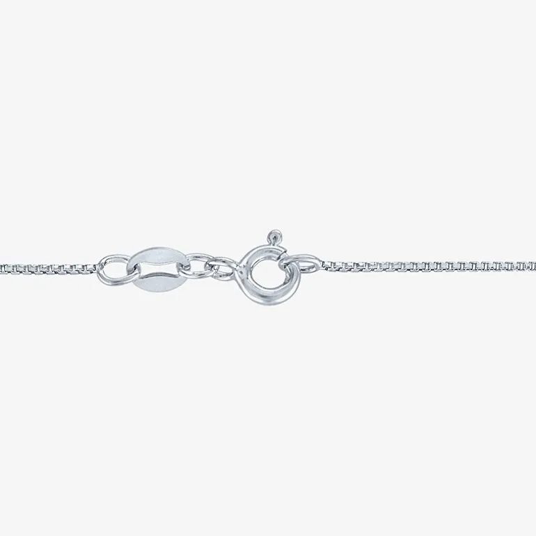 Gemstone & Lab-Created White Sapphire Sterling Silver Halo Pendant Necklace