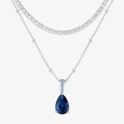 Gemstone 2-pc. Necklace Set