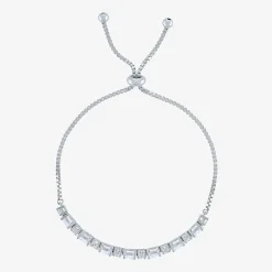Gemstone Sterling Silver Bolo Bracelet