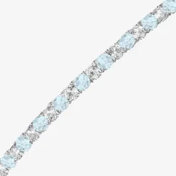 Gemstone Sterling Silver Bolo Bracelet
