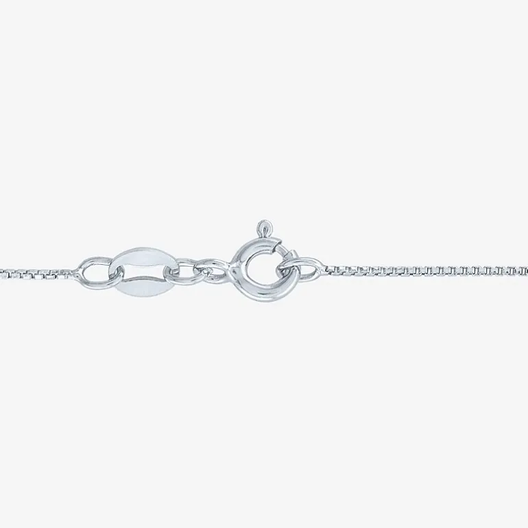 Gemstone Sterling Silver Cushion Pendant Necklace