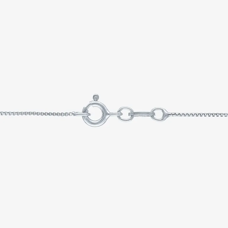 Gemstone Sterling Silver Cushion Pendant Necklace