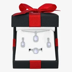 Gemstone Sterling Silver 3-pc. Jewelry Set