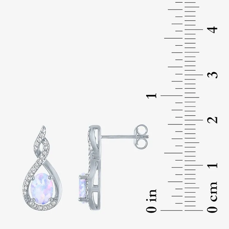 Gemstone Sterling Silver 2-pc. Oval Jewelry Set