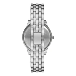 Geneva Ladies Womens Crystal Accent Silver Tone Bracelet Watch Fmdjm239