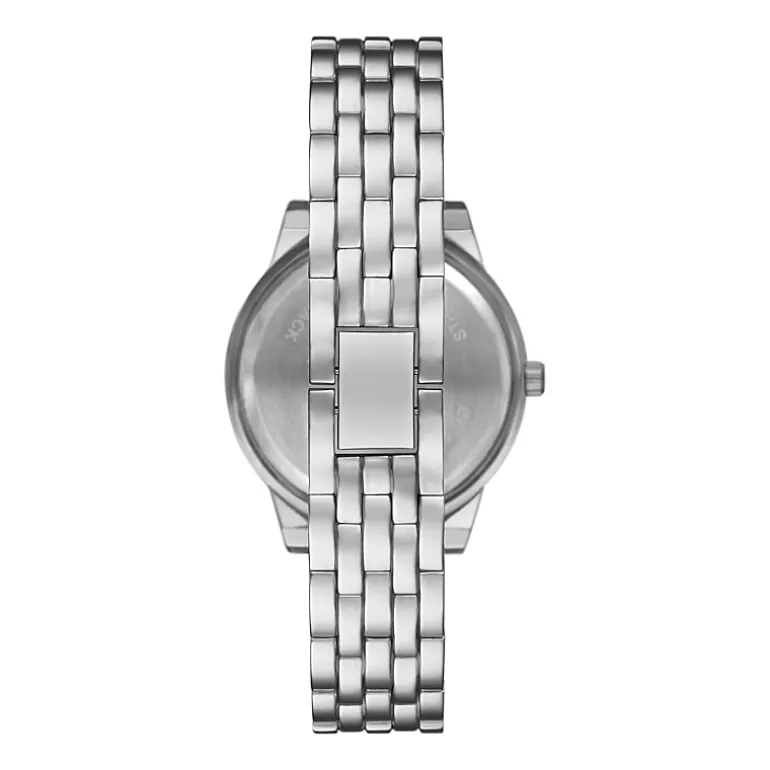 Geneva Ladies Womens Crystal Accent Silver Tone Bracelet Watch Fmdjm239