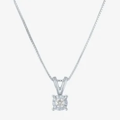 (G-H / I1-I2) Womens 1/3 CT. T.W. Lab-Grown Diamond Sterling Silver Round 2-pc. Jewelry Set