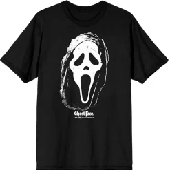 Ghostface Mens Crew Neck Short Sleeve Regular Fit Graphic T-Shirt